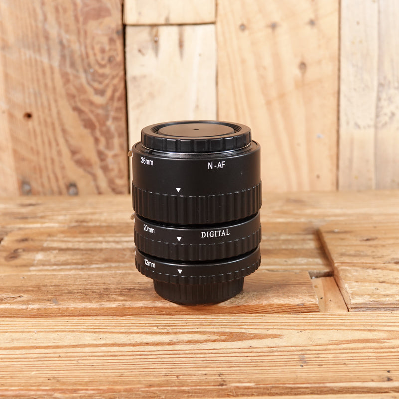 Meike 3 Piece Macro Extension Tube set for Nikon