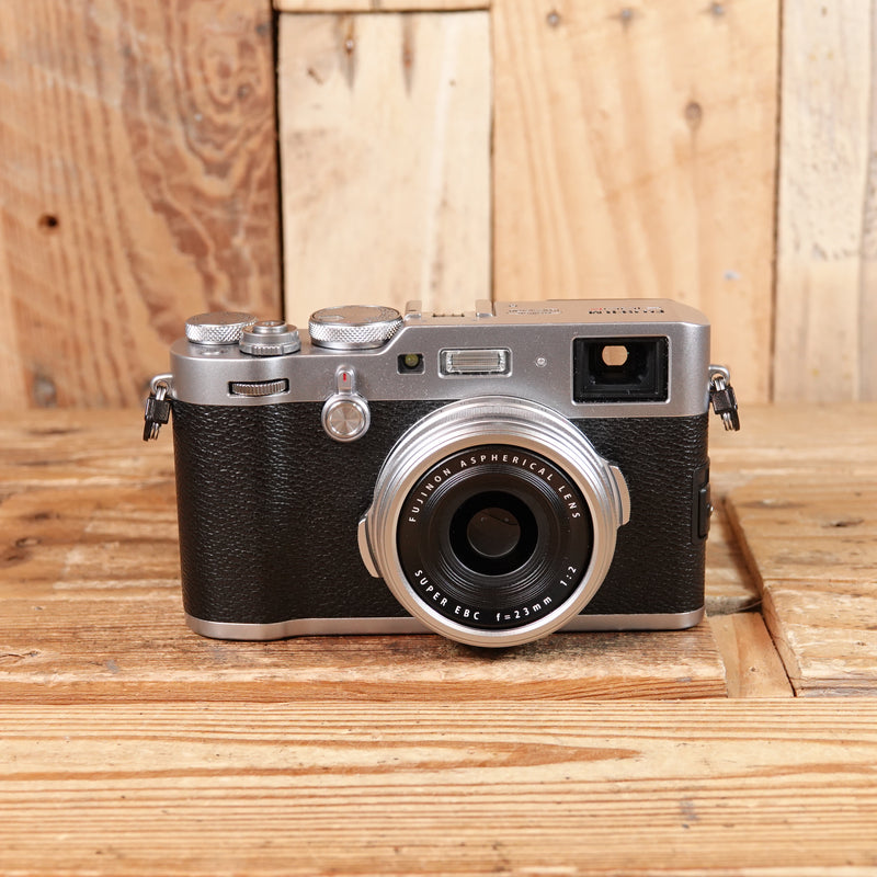 Used Fuji X100F Silver Digital Camera