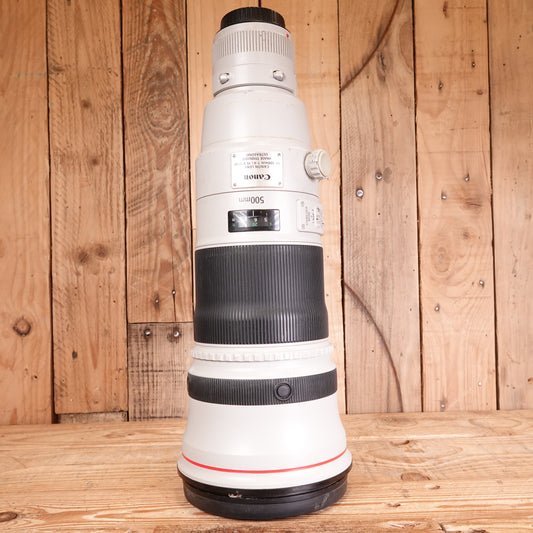 Used Canon EF 500mm F4 L IS USM Mark II Lens