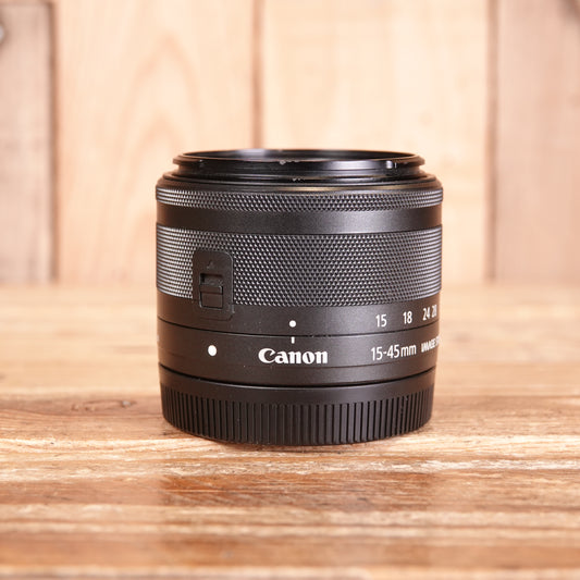 Used Canon EF-M 15-45mm IS STM Lens for EOS M