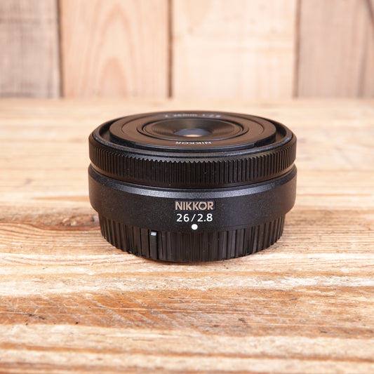 Used Nikon Z 26mm F2.8 Lens