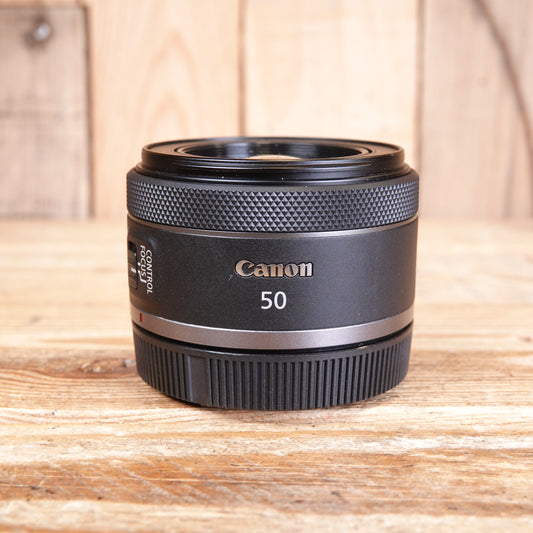 Used Canon RF 50mm F1.8 STM Lens