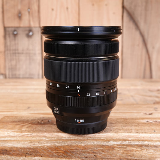 Used Fujifilm XF 16-80mm F4 AF R OIS WR Lens
