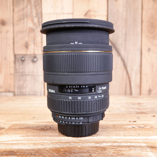 Used Sigma 24-70mm F2.8 EX DG Lens - Nikon FIt