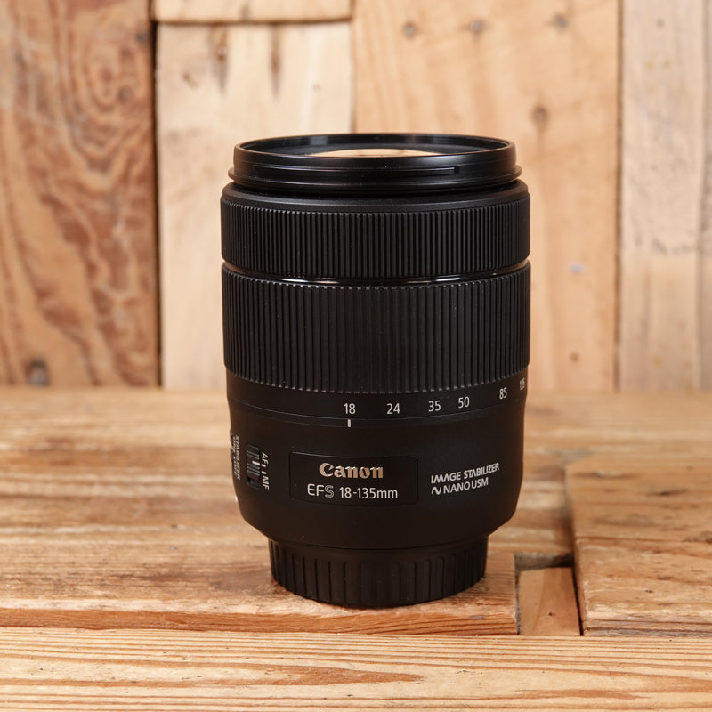 Used Canon EF-S 18-135mm F3.5-5.6 IS USM Nano Lens