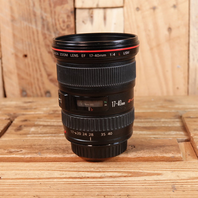 Used Canon EF 17-40mm F4 L USM Lens