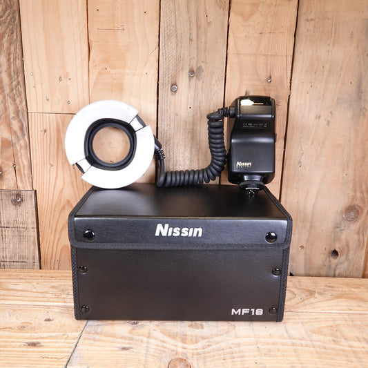 Used Nissin MF-18 Macro Flash - Nikon