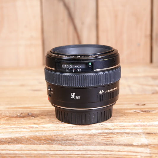 Used Canon EF 50mm F1.4 USM Lens