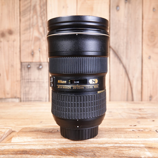 Used Nikon AF-S 24-70mm F2.8 G ED Lens