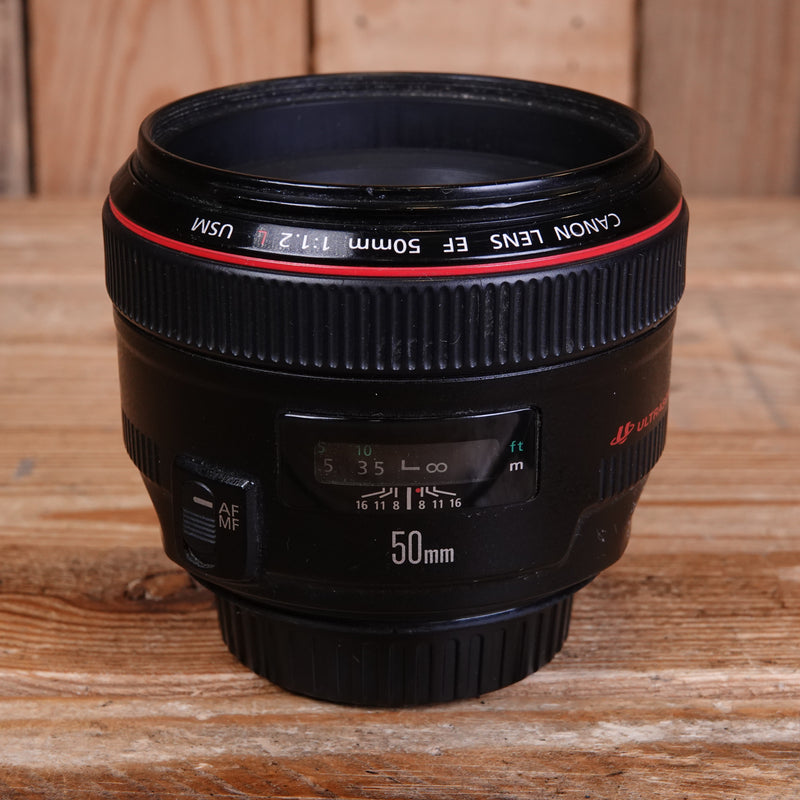 Used Canon EF 50mm F1.2 L USM Lens