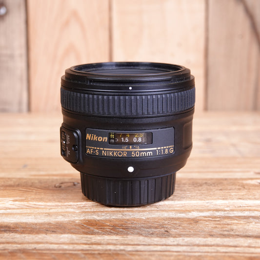 Used Nikon AF-S 50mm F1.8 G Lens