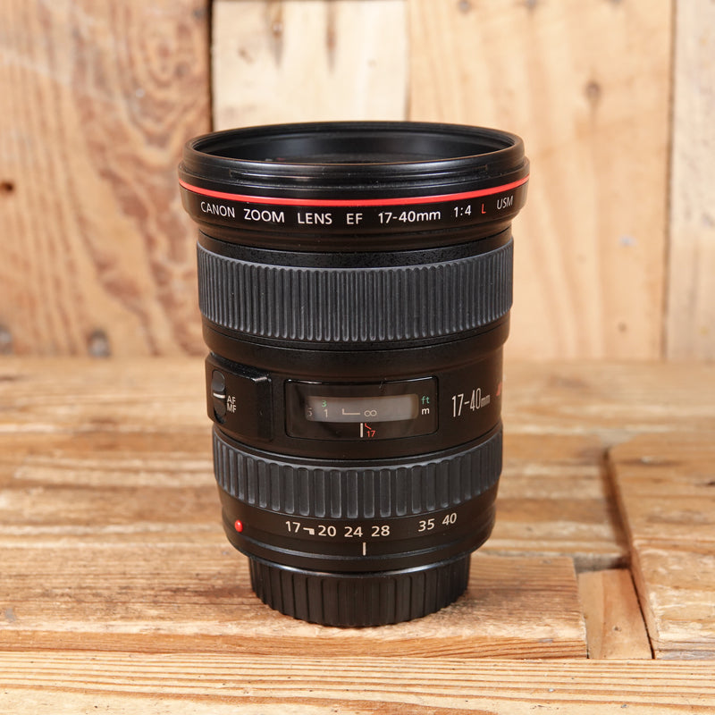 Used Canon EF 17-40mm F4 L USM Lens