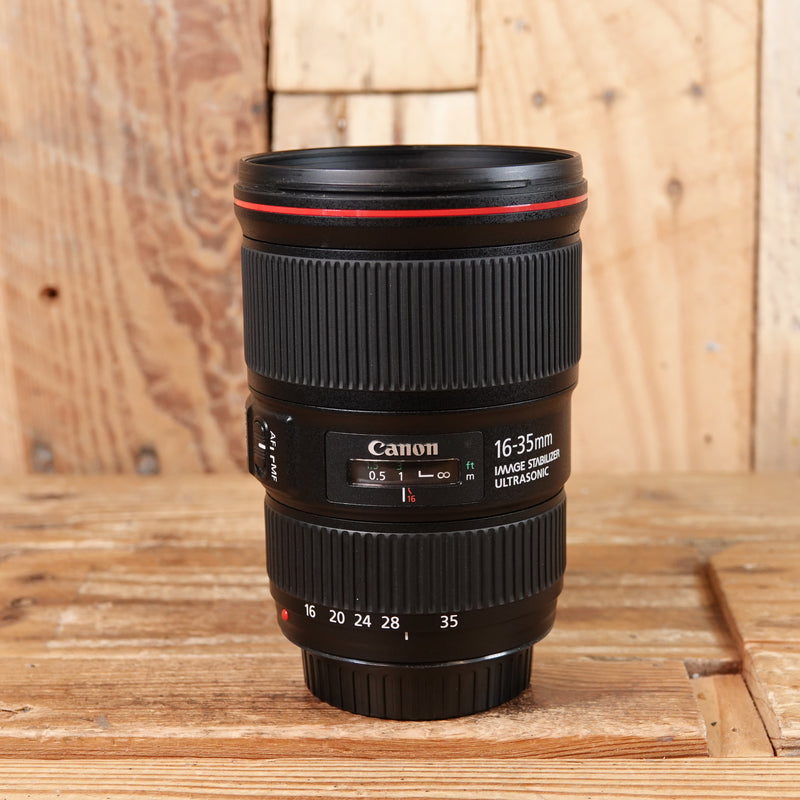 Used Canon EF 16-35mm F4 L IS USM Lens