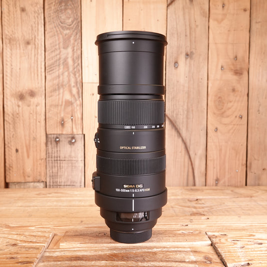 Used Sigma 150-500mm f5-6.3 DG APO OS HSM Lens - Nikon Fit