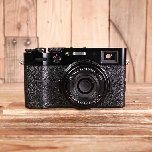 Used Fuji X100V Black Digital Camera