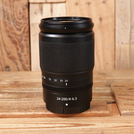 Used Nikon Z 24-200mm F4-6.3 VR Lens