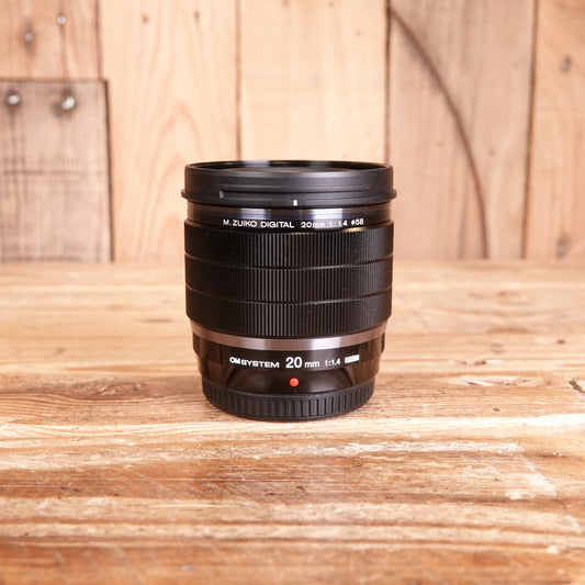 Used OM System M.Zuiko 20mm f1.4 ED Pro Lens