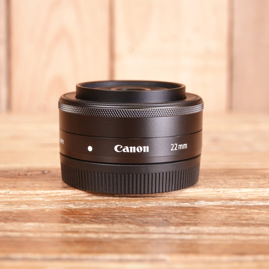 Used Canon EF-M 22mm F2 STM EOS M Lens