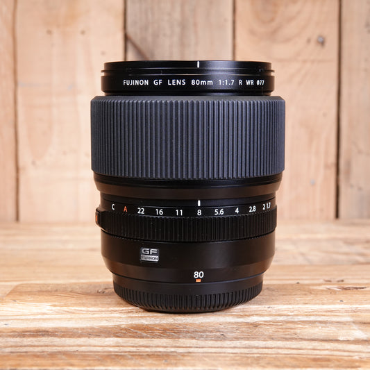 Used Fujifilm GF 80mm F1.7 R WR Lens