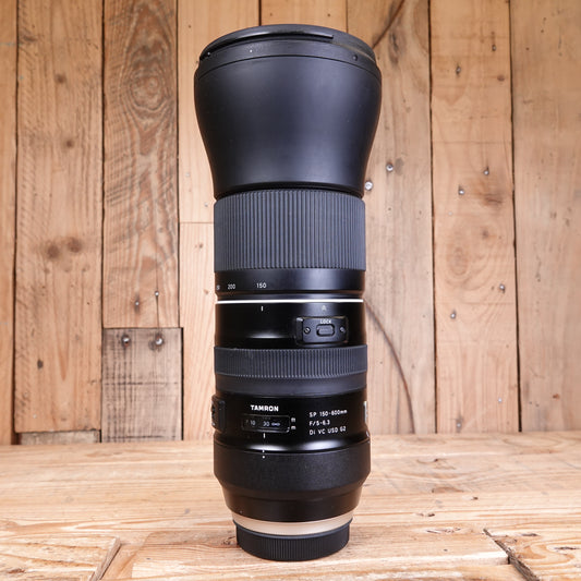 Used Tamron AF SP 150-600mm f5-6.3 Di VC USD G2 Lens - Canon Fit