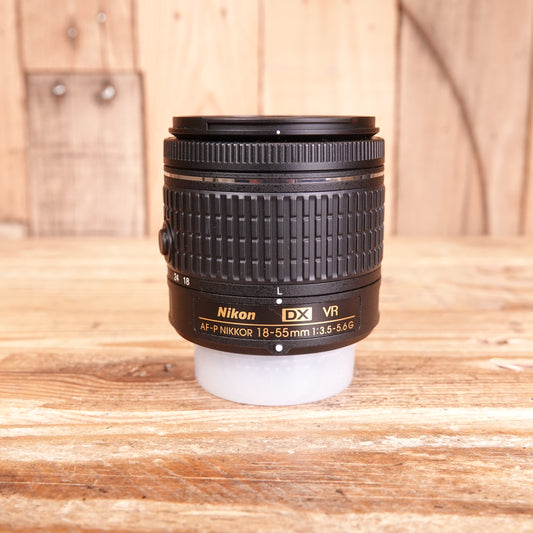 Used Nikon AF-P 18-55mm f3.5-5.6 DX G Lens