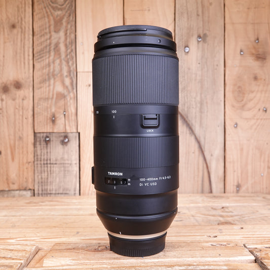 Used Tamron 100-400mm F4.5-6.3 Di VC USD Lens - Nikon Fit