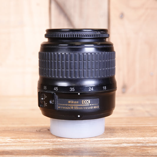 Used Nikon AF-S 18-55mm F3.5-5.6 G II DX Lens