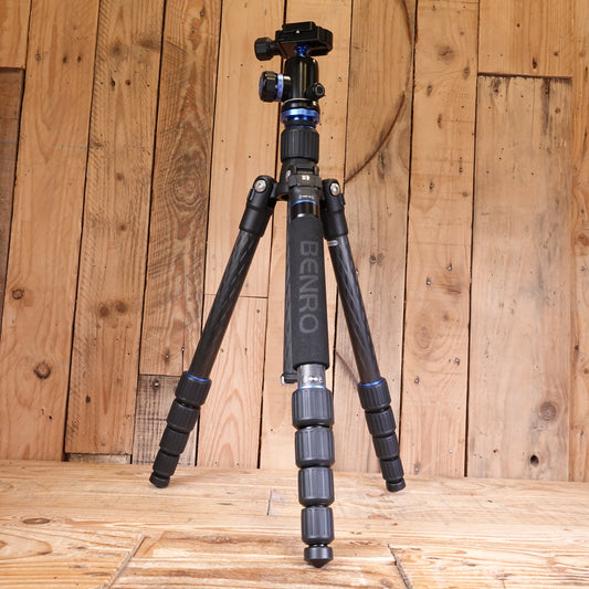 Used Benro FTA19C Travel Angel Tripod with Head