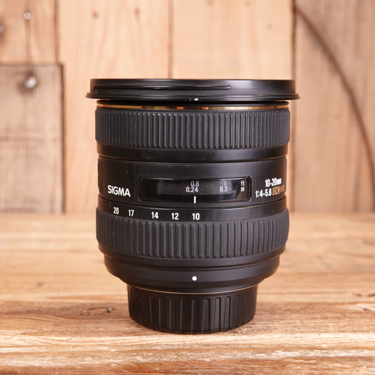 Used Sigma AF 10-20mm F4-5.6 EX DC HSM Lens - Nikon Fit
