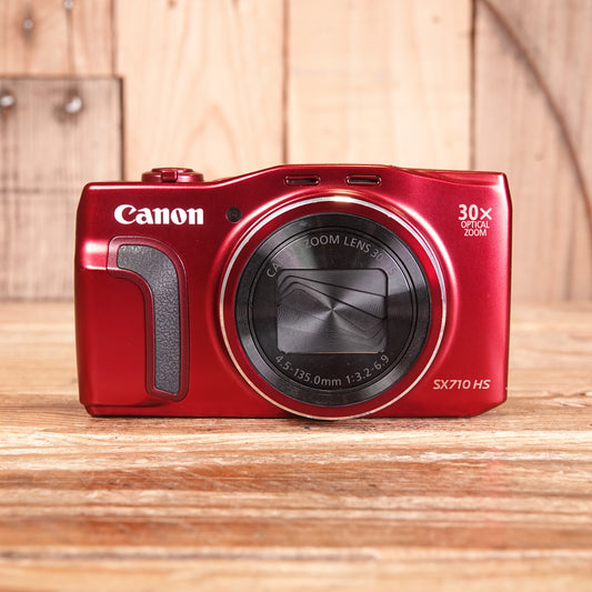 Used Canon Powershot SX710 HS Camera - Red