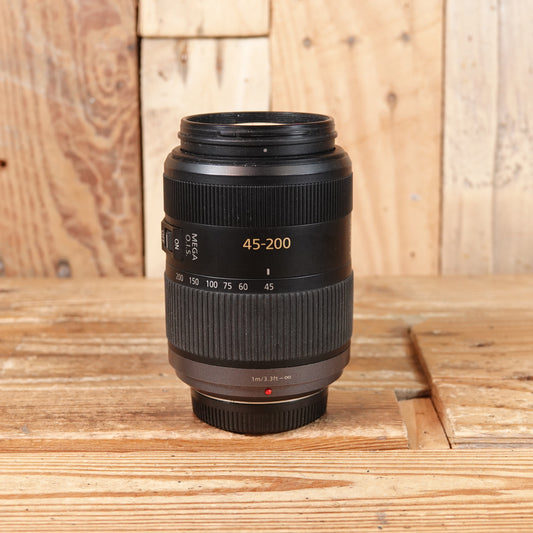Used Panasonic Lumix G Vario 45-200mm f4-5.6 Mega OIS  Lens - Micro Four Thirds