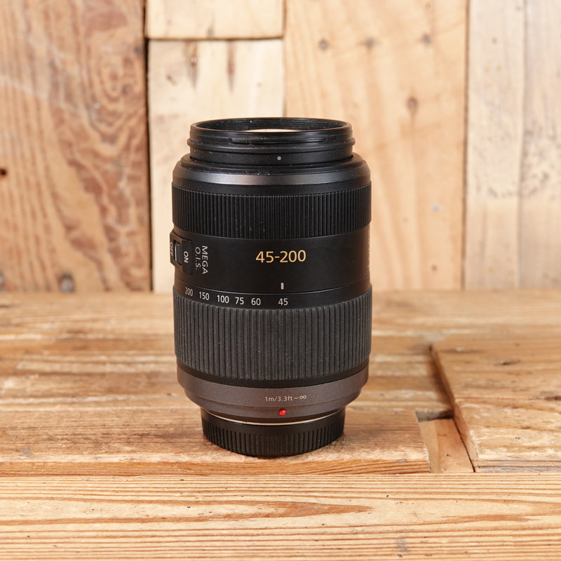 Used Panasonic Lumix G Vario 45-200mm f4-5.6 Mega OIS  Lens - Micro Four Thirds