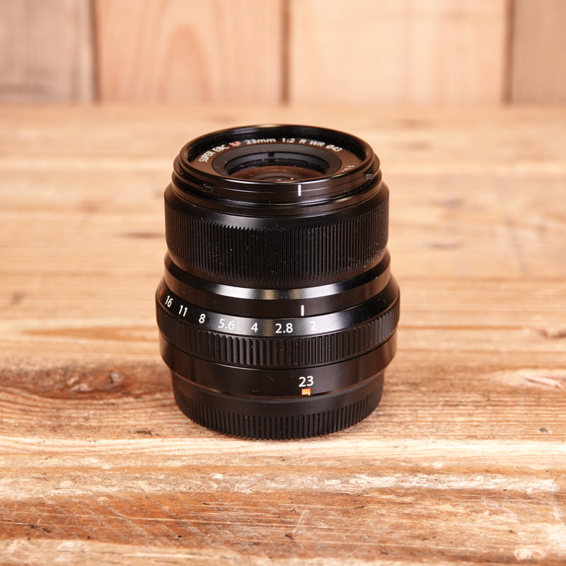 Used Fujifilm Fujinon XF 23mm f2 R WR Black Lens