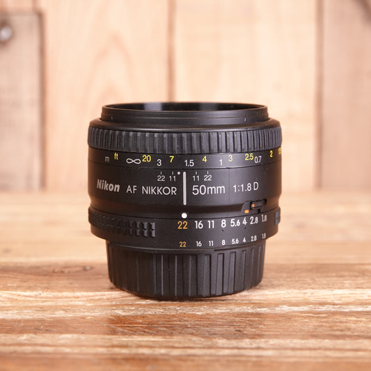 Used Nikon AF 50mm F1.8 D Lens