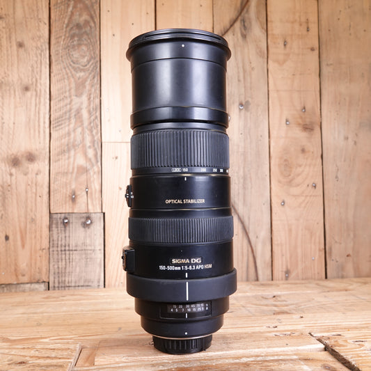Used Sigma AF 150-500mm f5-6.3 Apo DG OS Lens - Pentax AF Fit