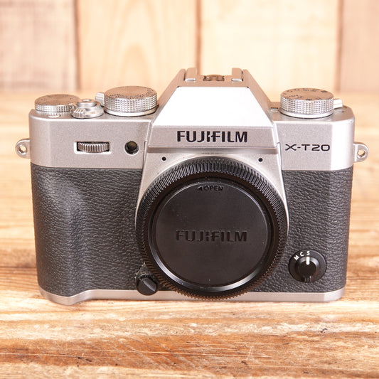 Used Fujifilm X-T20 Silver Camera Body