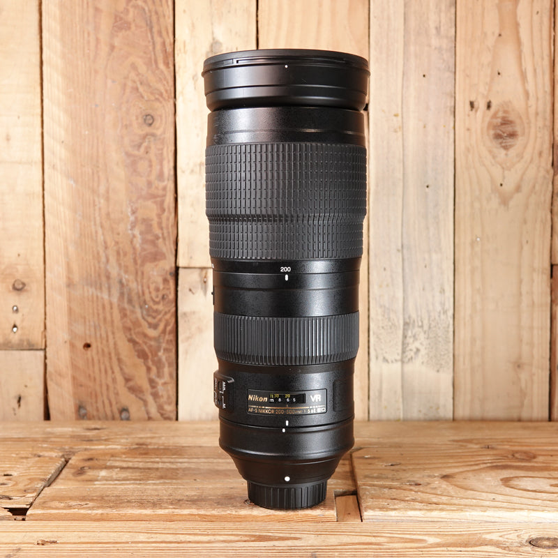 Used Nikon AF-S 200-500MM F5.6E ED VR Lens