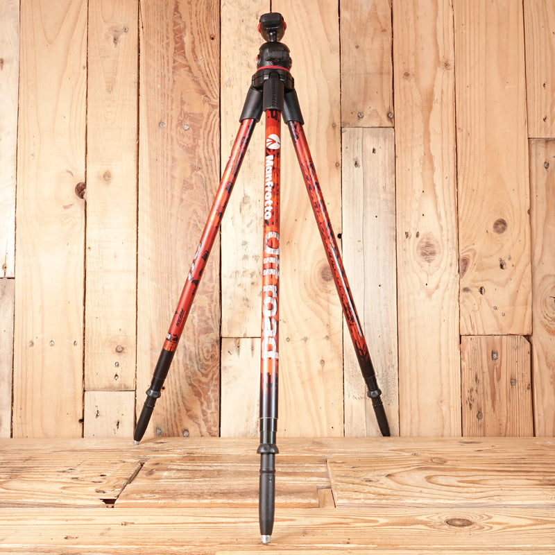 Used Manfrotto Off Road Red Trekking Tripod