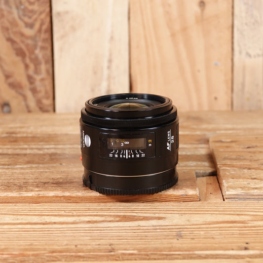 Used Minolta AF 28mm F2.8 Lens - Sony A mount fit