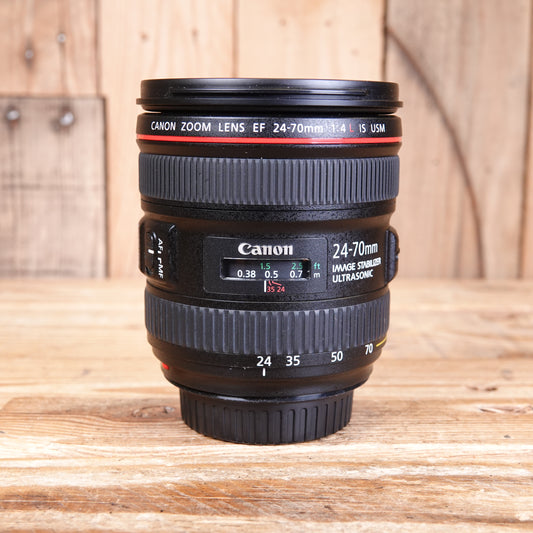 Used Canon EF 24-70mm F4 L IS USM Lens