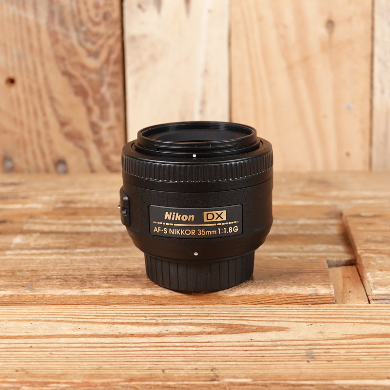 Used Nikon AF-S 35mm F1.8 G DX Lens
