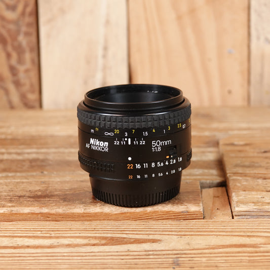 Used Nikon Nikkor 50mm f/1.8 AF Lens