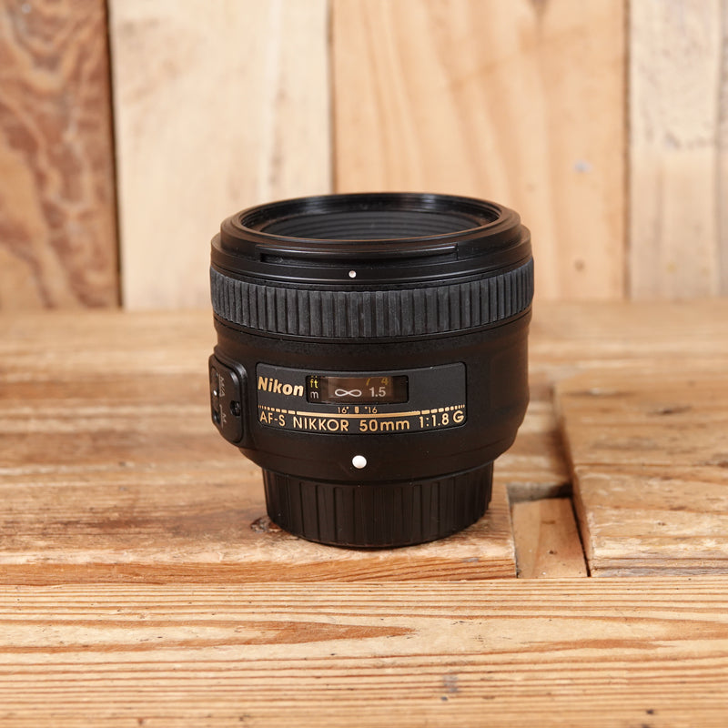 Used Nikon AF-S 50mm F1.8 G Lens