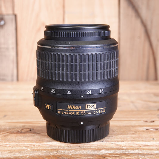 Used Nikon AF-S 18-55mm F3.5-5.6 G VR Lens