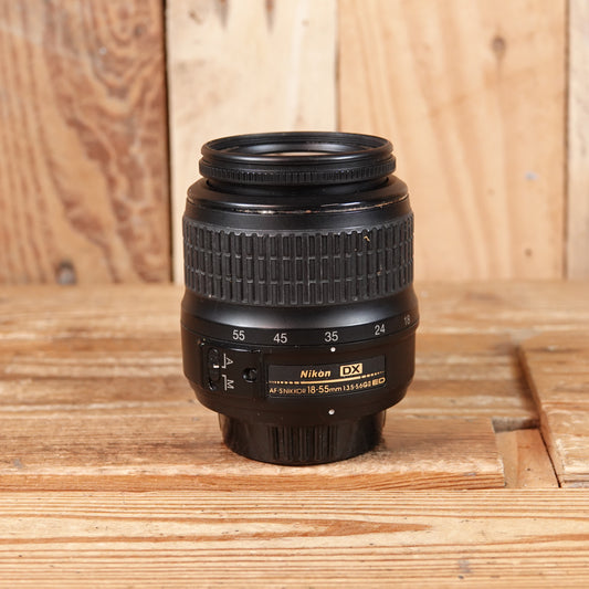 Used Nikon AF-S 18-55mm f3.5-5.6 G ED DX II Lens