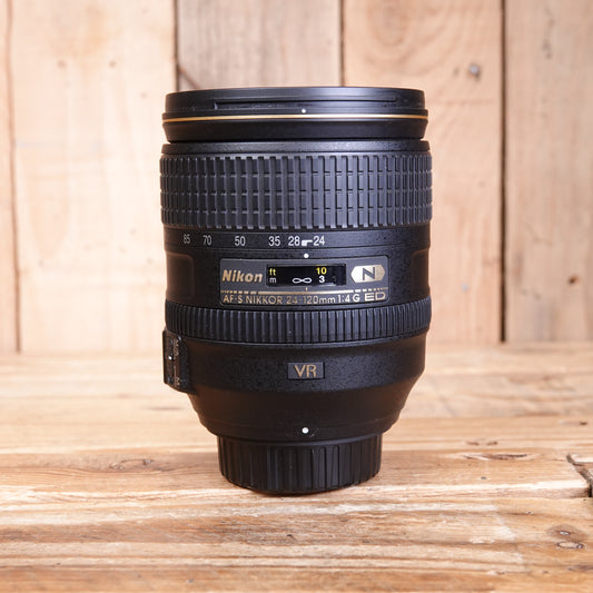 Used Nikon AF-S 24-120mm F4 G ED VR Lens