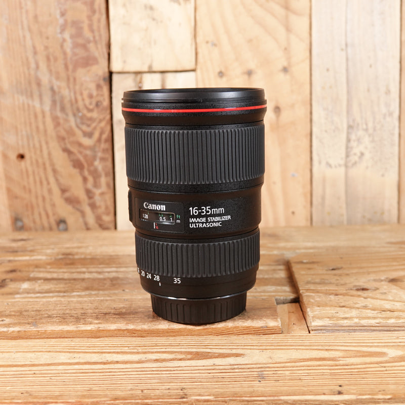 Used Canon EF 16-35mm F4 L IS USM Lens