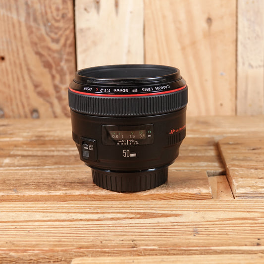 Used Canon EF 50mm F1.2 L USM Lens