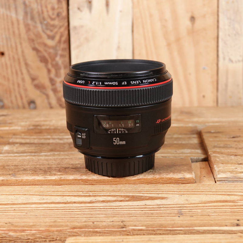 Used Canon EF 50mm F1.2 L USM Lens