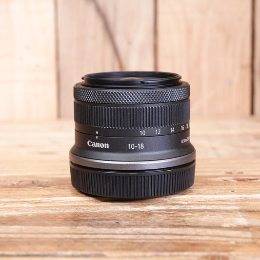 Used Canon RF-S 10-18mm F4.5-6.3 IS STM Lens